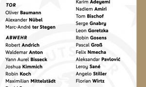 将战葡萄牙！德国名单：维尔茨&amp;萨内&amp;格纳布里入选，穆西亚拉缺席